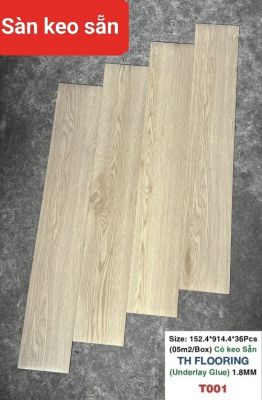  Miếng dán sàn - Lót sàn giả gỗ - Tấm dán sàn T001