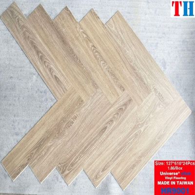 Sàn nhựa giả gỗ xương cá TPHCM mã HR9001 dày 4mm