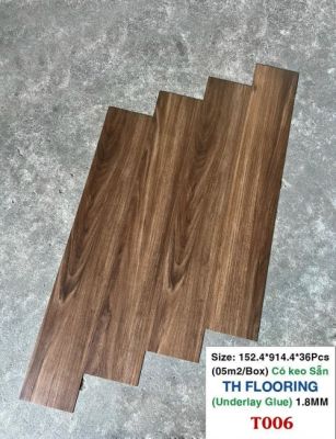 Sàn nhựa vân gỗ keo sẵn T006