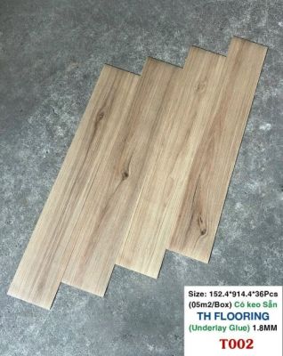 Sàn nhựa giả gỗ  mã T002 dày 1,8 mm