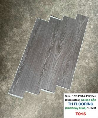 Sàn nhựa giả gỗ mã T151 dày 1,8 mm